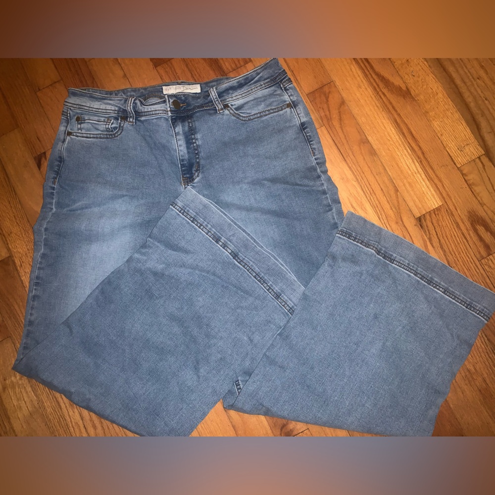 Wide Leg Trouser Jeans